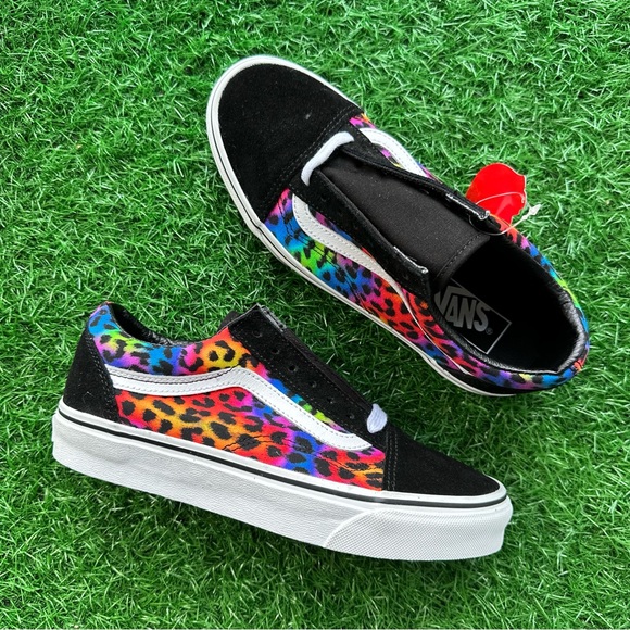 Vans Old Skool Rainbow Spotted Leopard - Picture 7 of 9